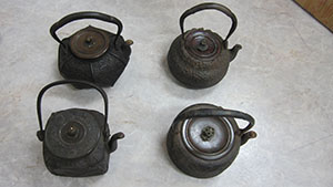 以4个铁壶合并为例说明仓库的打包方法